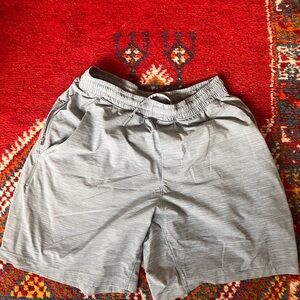 Gray Lululemon Men's Shorts 5 or 6” - Unlined